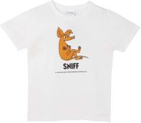 Mumin Figur Sniff T-Shirt, Weiß, 86-92