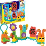 Mega Bloks Move 'n' Groove Schmetterlingszug Bausatz