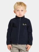 Didriksons Muskot Windfleecejacke, Dark Night Blue, 140