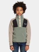 Didriksons Yokto Fleece-Pullover, Light Moss, 140
