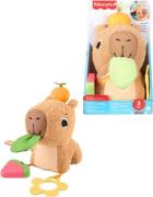 Fisher-Price Sensimals Snuggly Snacky Capy Aktivitätsspielzeug, Babysp...