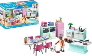 Playmobil 71608 My Life Bausatz Küche mit Essplatz