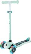 Globber Primo Lights V2 3-rädriger Klapp-Tretroller, Pastel Mint