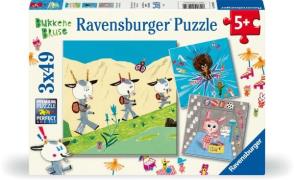 Ravensburger Bukkene Bruse Puzzles 3x49 Teile