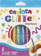 Carioca Plus Glitzer-Stifte 8er-Pack