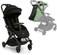 Beemoo Easy Fly Lux 4 Buggy inkl. Breezy Verdeck, Jet Black/Sea Green