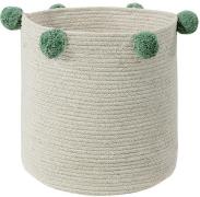 Lorena Canals Korb Bubbly, Natural-Green
