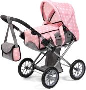 Bayer Design Combi Puppenwagen City, Grau/Rosa
