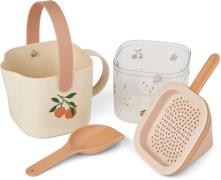 LIEWOOD Roald Sandspielzeug-Set, Peach/Sea Shell