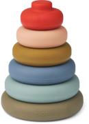 LIEWOOD Dag Stapelturm, Multi Mix, Babyspielzeug