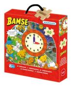 Kärnan Holzpuzzle Bamse Uhr 40 Teile