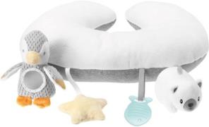 Nuby Little Penguin Tummy Time Aktivitätskissen, Babyspielzeug