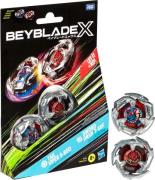 Beyblade X Tail Viper 5-80O &  Sword Dran 3-60F Spinner 2er-Pack