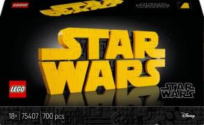 LEGO Star Wars 75407 Star Wars Logo aus LEGO Steinen