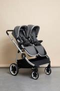 DEMO-EX Beemoo Pro Twin Syskonvagn, Grey