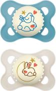 MAM Original Night Schnuller 0-6m, Blau