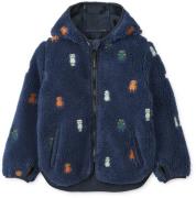 LIEWOOD Mara Fleecejacke, Robots/Indigo blue, 128