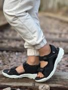 Ecco Biom Raft Kinder Sandalen, Schwarz, 24