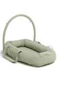 Alice &  Fox ALBA Babynest mit Griffen, Green Muslin