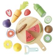 Le Toy Van Schneidebrett &  Schneidbares Spielzeugessen