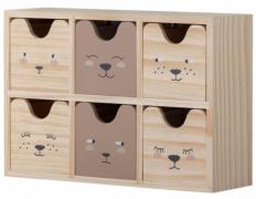 Bloomingville MINI Calle Aufbewahrungsbox, Natur