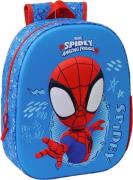 Spidey And His Amazing Friends 3D Kinder Rucksack 8.5L, Blau