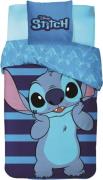 Disney Lilo &  Stitch Bettwäsche 140x200 cm, Blau