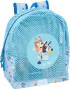 Bluey Anti-Sand Kinder Rucksack 13L, Blau