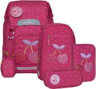Beckmann Classic Kinder Rucksackset 22L, Cherry