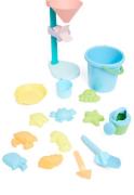 Pinepeak Sandspielzeug-Set 15 Teile