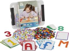 Plus-Plus ABC &  123 Aufbewahrungsbox 2000 Teile