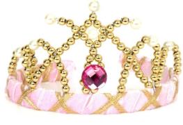 Den Goda Fen Verkleidung Tiara Samt, Rosa