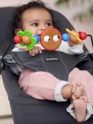 BabyBjörn Holzspielzeug für Babywippe Freche Augen