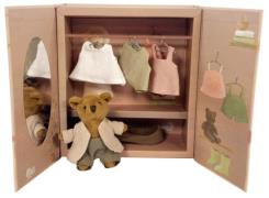 Egmont Toys Kleiderschrank mit Bär &  Kleidung, Kinderkleiderschrank